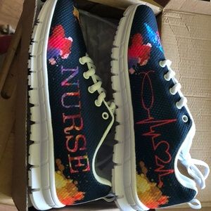 RN Nurse Navy Lightweight Sneakers. BRAND NEW